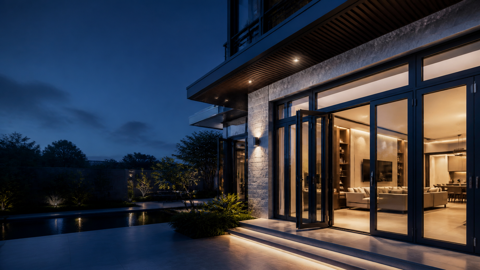 Cửa nhôm kính Tân Ngọc Vinh cho kiến trúc hiện đại